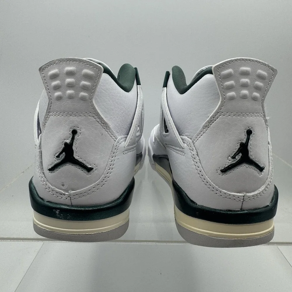 Brand New Nike Air Jordan IV 4 Retro Oxidized Green B-GRADE FQ8213-103 Size 4.5Y